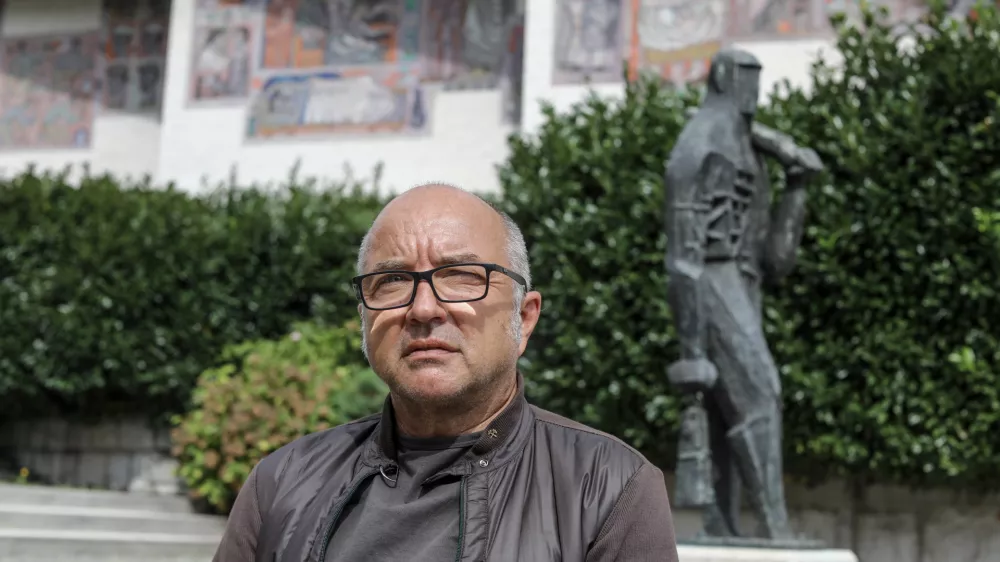 18.09.2024 - Trbovlje - sindikalist Anton LisecREPORTAŽA ZA OBJEKTIV - ZAPIRANJE RUDNIKA - &Scaron;ALE&Scaron;KA DOLINA - ZASAVJEFOTO: Luka Cjuha