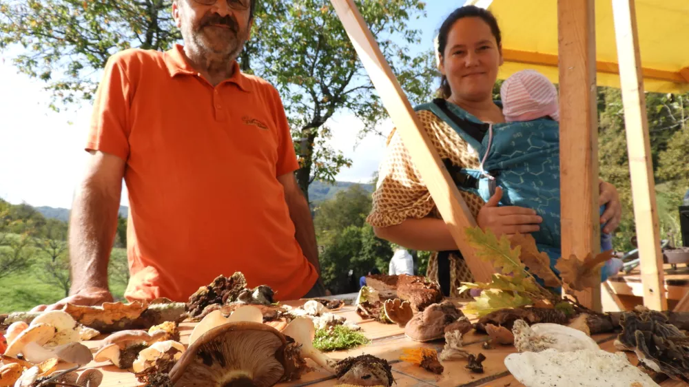 festival divje hraneMirko Kunst in Romina Ple&scaron;ko / Foto: Katja Petrovec 