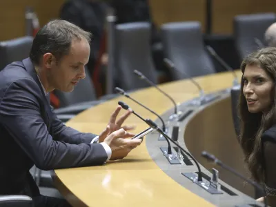 &Scaron;e naprej ni jasno, kako in kdaj, če sploh, želi Platformo sodelovanja nadgraditi v politično stranko poslanec SDS Anže Logar. Foto:&nbsp; Luka Cjuha&nbsp;