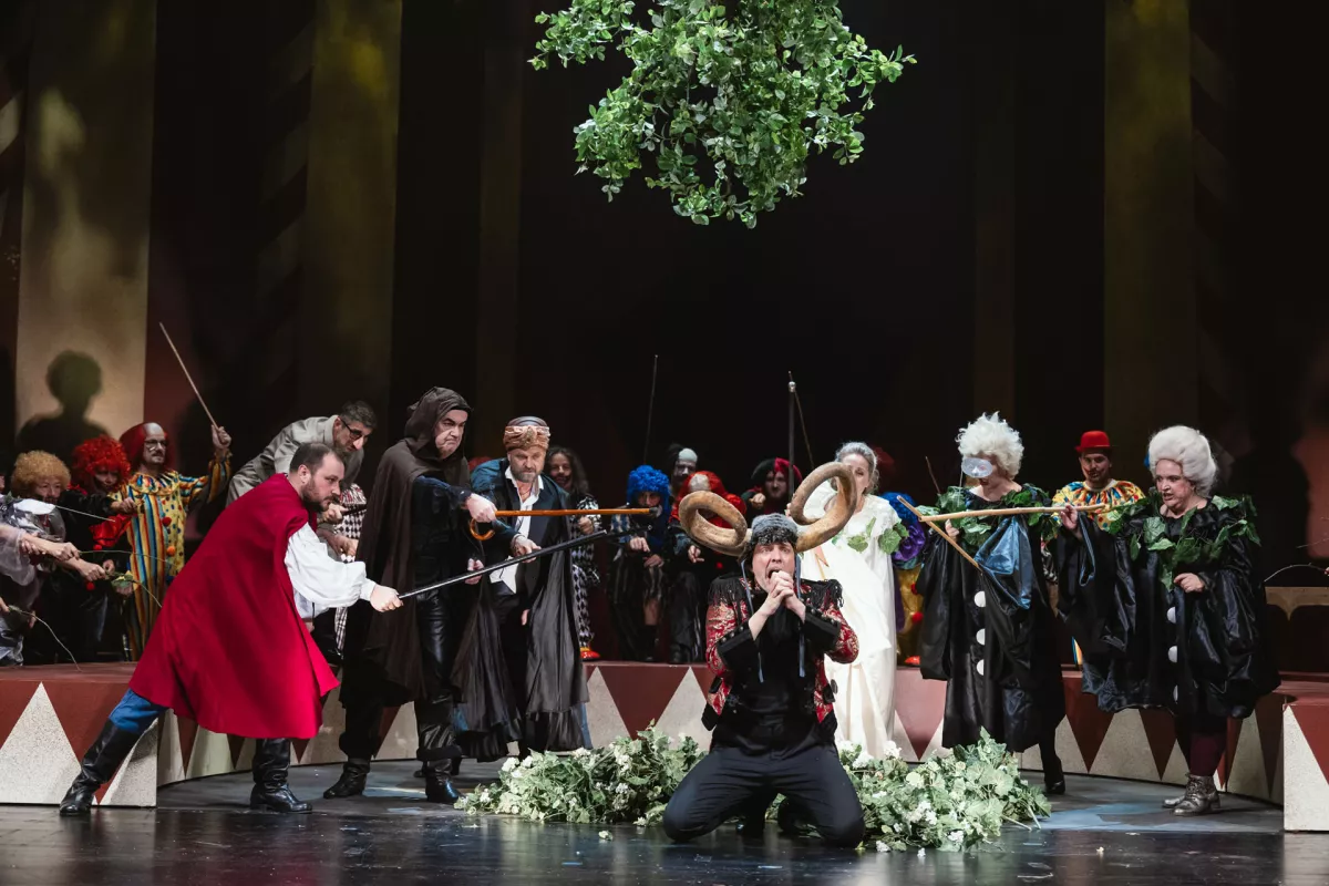 Falstaff je zadnja Verdijeva opera in nova produkcija SNG Opera in balet Ljubljana, ki bo premiero doživela danes, 3. oktobra 2024 F Darja &Scaron;travs Tisu