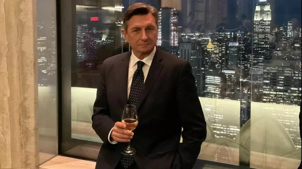 Borut Pahor je bil eden izmed povabljencev na zabavo, ki jo je za svoj 65. rojstni dan priredila Kerry Kennedy. F instagram Boruta Pahorja