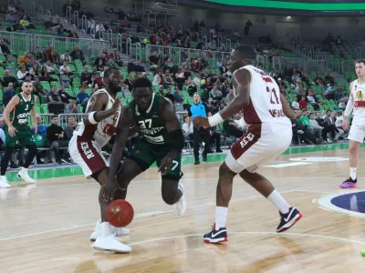 01.10.2024. Ko&scaron;arka Cedevita Olimpija - Venezia. Foto: Bojan Velikonja