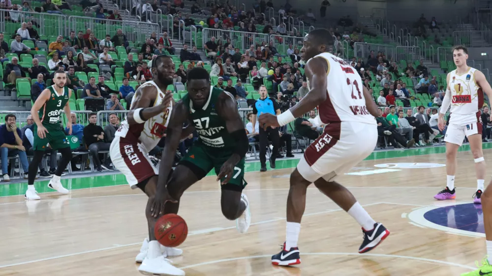 01.10.2024. Ko&scaron;arka Cedevita Olimpija - Venezia. Foto: Bojan Velikonja