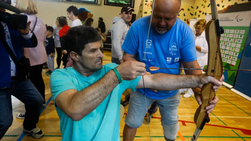 03.10.2024. Parafest, predstavitev &scaron;portov invalidov. Foto: Bojan Velikonja / Foto: 