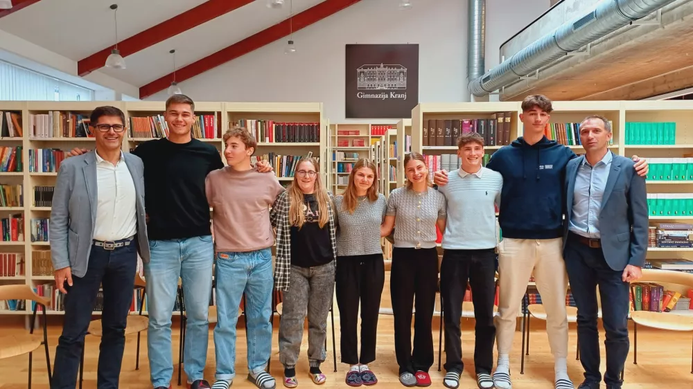 Na Gimnaziji Kranj se &scaron;ola več kot 60 kategoriziranih &scaron;portnikov, ki imajo status &scaron;portnika. Foto: Tina Jereb