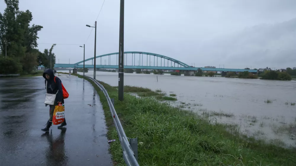 03.10.2024., Zagreb - Rijeka Sava izlila se iz korita kao posljedica kisnog nevremena. Photo: Luka Batelic/PIXSELL