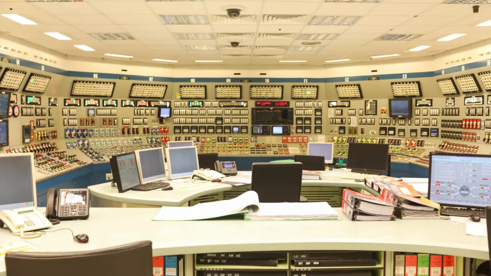 - simulacijska komandna soba - - Energetika, elektrika, samoskrba,&mdash; 19.04.2023 &ndash; Nuklearna elektrarna Kr&scaron;ko (NEK), edina slovenska jedrska elektrarna, ki deluje od leta 1983 //FOTO: Bojan Velikonja