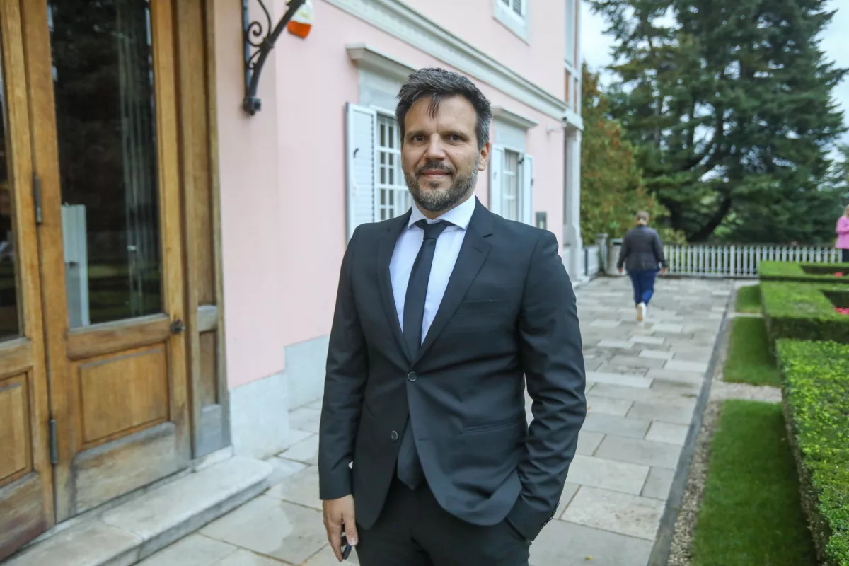 ROTO INOX direktor Blaž Pav&scaron;ič10.10.2024 - 24. Slovenska GAZELA 2024 &ndash; Sežana - regijski izbor najbolj&scaron;ih najhitreje rastočih podjetij &ndash; razglasitev Primorsko notranjske regije. Primorsko notranjska gazela  FOTO: Luka Cjuha