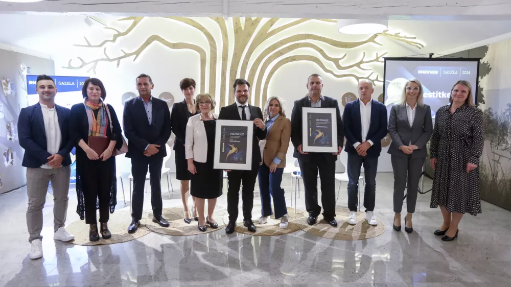 podjetje LEPTON QUARK 10.10.2024 - 24. Slovenska GAZELA 2024 &ndash; Sežana - regijski izbor najbolj&scaron;ih najhitreje rastočih podjetij &ndash; razglasitev Primorsko notranjske regije. Primorsko notranjska gazela  FOTO: Luka Cjuha