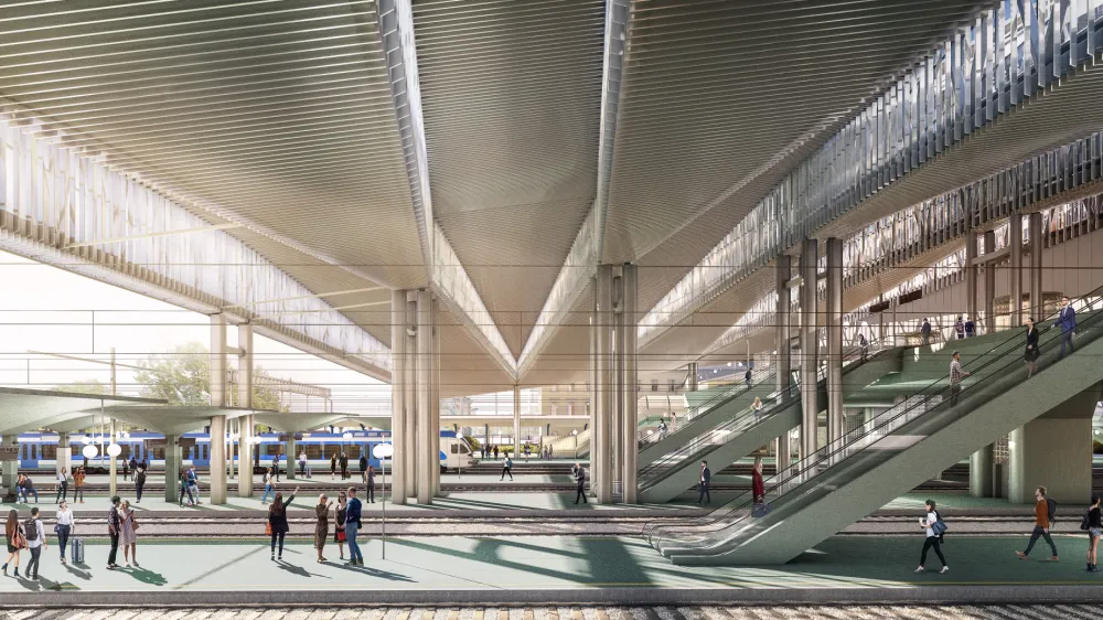 nadgradnja železni&scaron;ke postaje Ljubljana - Potni&scaron;ki center Ljubljana