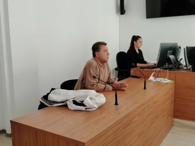 Nekdanji sodnik je bil prej&scaron;nji teden na celjskem sodi&scaron;ču že obsojen zaradi razžalitve in obrekovanja. Foto: Mojca Marot