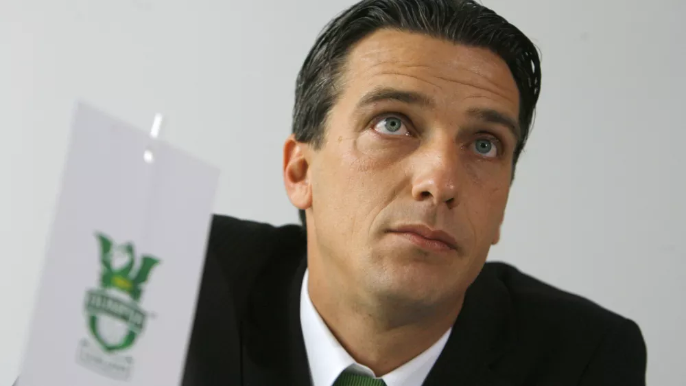 &scaron;portni direktor NK Olimpija Mile Ačimovič   - Nogometni klub NK Olimpija Ljubljana - - novinarska konferenca ob zaključku prestopnega roka;     //FOTO: Jaka Adamič