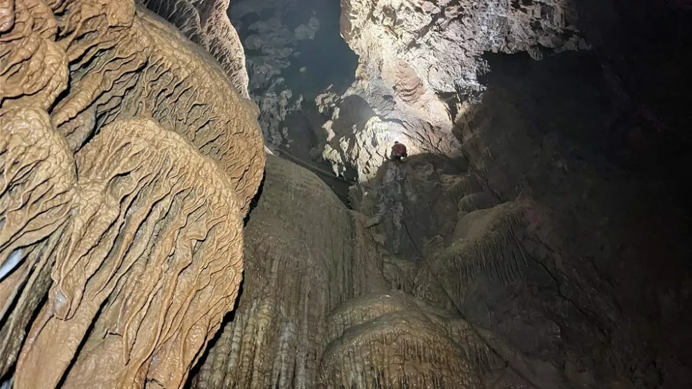 jama 80 drugi tir predor beka / Foto: Filip &Scaron;arc/in&scaron;titut Za Raziskovanje Krasa Zrs Sazu