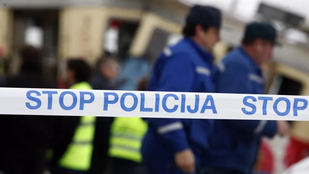 - ilustrativna fotografija - policijski za&scaron;čitni trak - policija - stop/FOTO: Luka Cjuha