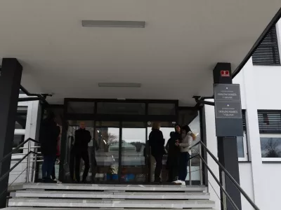 11.12.2023. Okrožno in Okrajno sodi&scaron;če Kranj. Foto: Bojan Velikonja