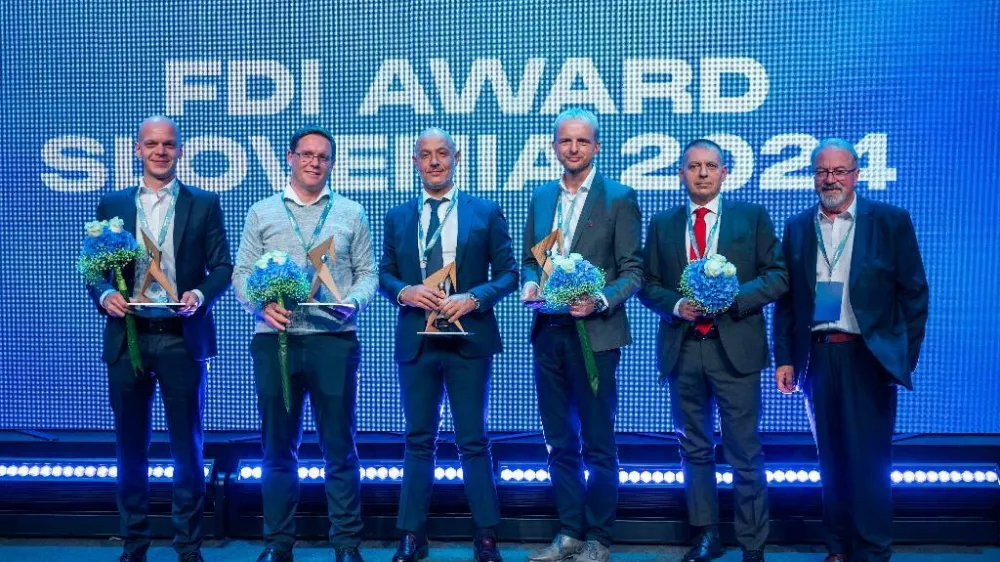 Spirit Slovenija in ministrstvo za gospodarstvo, turizem in &scaron;port sta podelila priznanja FDI Award Slovenia 2024 najbolj&scaron;im tujim investitorjem. F Spirit Slovenija