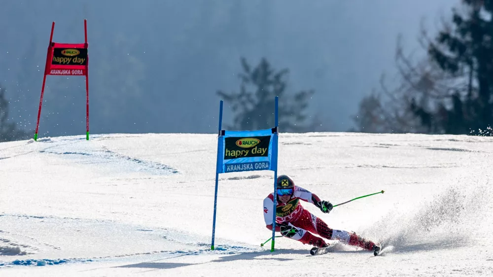 - Marcel Hirscher- 09.03.2019 - 58. pokal Vitranc 2019 v Kranjski Gori, FIS Svetovni pokal v alpskem smučanju za mo&scaron;ke &ndash; veleslalom //FOTO: Matjaž Ru&scaron;t