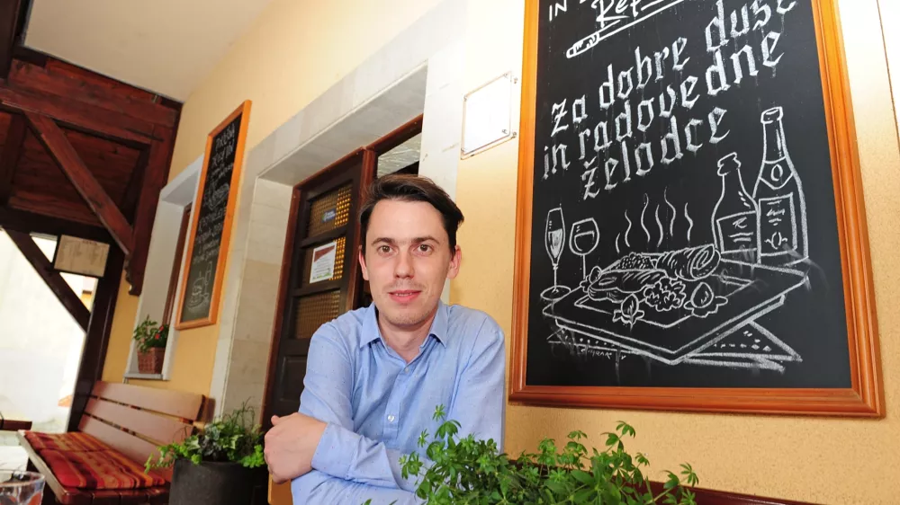 Grega Repovž, gostilna Repovž / Foto: Marko Seruga