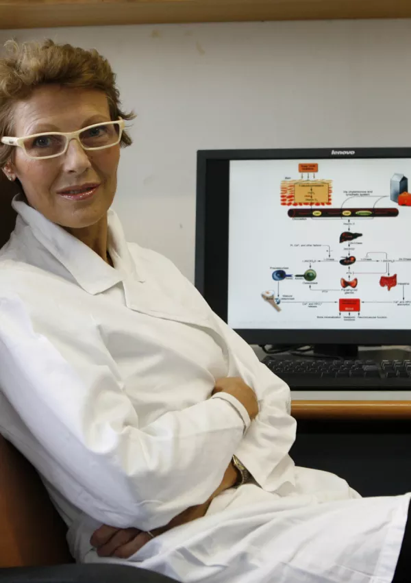 ﻿- 20.01.2015 - prof. dr. Marija Pfeifer, dr. med. endokrinologinja - vodja endokrinolo&scaron;kega oddelka v Univerzitetnem kliničnem centru (UKC) v Ljubljani.				//FOTO: Tomaž Skale / Foto: Tomaž Skale