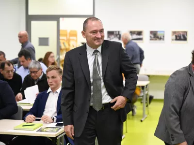 Jože Podgor&scaron;ek25.10. 2024 Ustanovna seja KGZS - imenovanje predsednika in ostalih organov zbornice - volitve - Kmetijsko gozdarska zbornica Slovenije FOTO: Nik Erik Neubauer / Foto: Nik Erik Neubauer