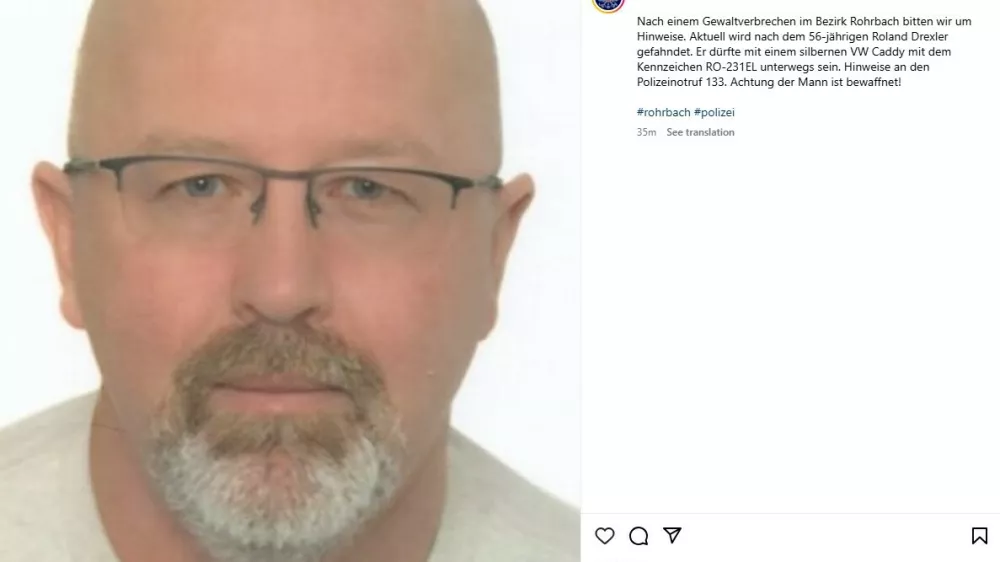 Policija i&scaron;če lovca.