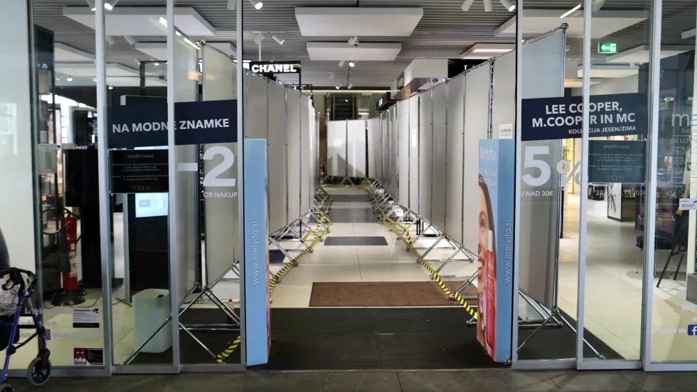 28.10.2024 -Maximarket, Modiana, zaprte tgovineFoto: Tomaž Skale