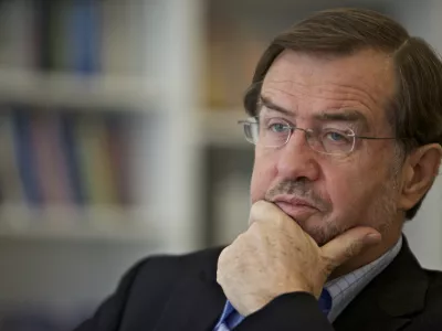 Lojze Peterle, evropski poslanec NSi //FOTO: Jaka AdamičOPOMBA: ZA OBJAVO V PRILOGI &ndash; DNEVNIKOV OBJEKTIV - INTERVJU