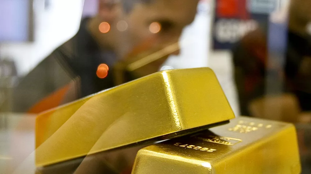 Pred dnevi so cene zlata, ki so se letos povi&scaron;ale za tretjino, dosegle nove rekorde. Fotografija je simbolična. Foto:&nbsp;STA