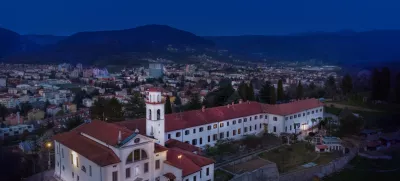 Pogled na samostan z zraka / Foto: Istock