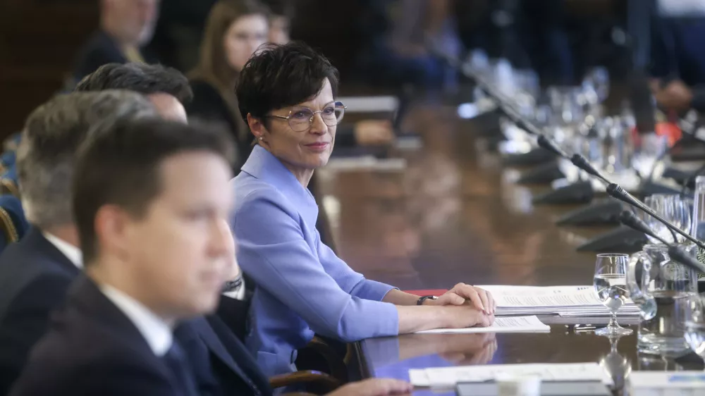 Po septembrski predstavitvi na odboru za evropske zadeve (na fotografiji) Marto Kos danes čaka &scaron;e zasli&scaron;anje na zunanjepolitičnem odboru evropskega parlamenta. Nanj se je pripravljala več tednov. Foto: Jaka Gasar&nbsp;