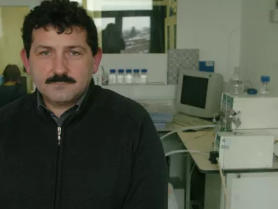 Ale&scaron; &Scaron;trancar, direktor podjetja BIA Separations, //FOTO: Bojan Velikonja OPOMBA: ZA OBJAVO V ČASOPISU DNEVNIK