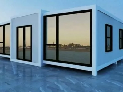 Na voljo je več tipov&nbsp;zložljivih montažnih hi&scaron;, za katere je potrebno od&scaron;teti po&nbsp;nekaj deset tisoč evrov. Foto: Amazon