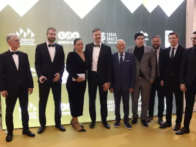 8.11.2024 - dobrodelni večer Fundacije Miroslava Cerarja in Leona &Scaron;tuklja, za pomoč mladim &scaron;portnikom iz socialno &scaron;ibkih okolij; katere častni ambasador (pokrovitelj) je nekdanji ko&scaron;arkar in reprezentant Goran DragićFOTO: LUKA CJUHA