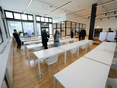 12.11.2024 - odprtje prenovljene večnamenske dvorane v &Scaron;tudentskem domu Ljubljana - Rožna dolinaFoto: Tomaž Skale