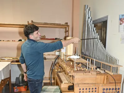 Intoniranje pi&scaron;čali / Foto: Franci Horvat