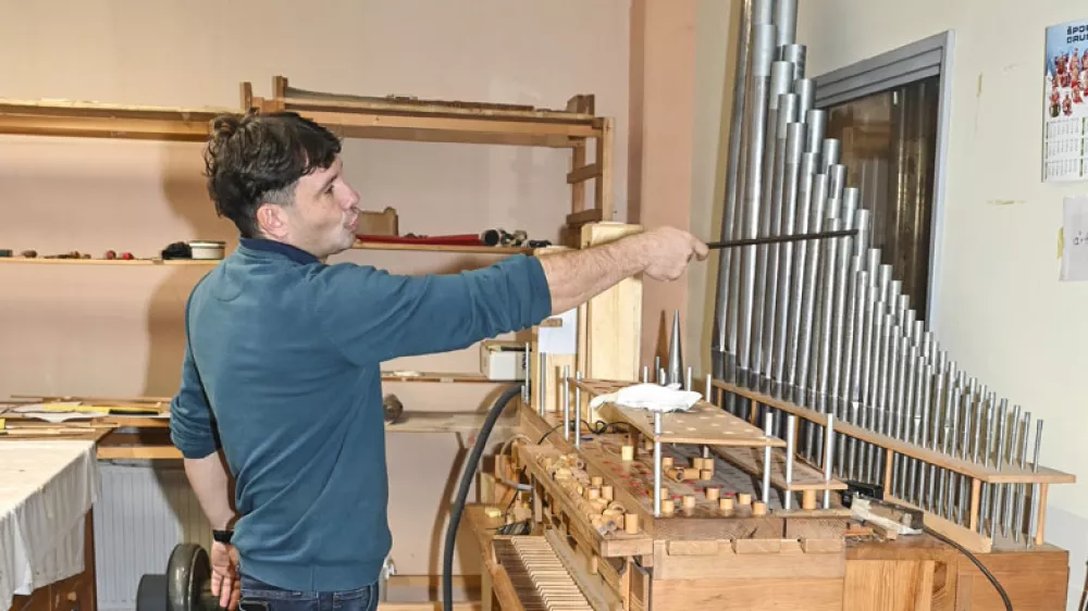 Intoniranje pi&scaron;čali / Foto: Franci Horvat