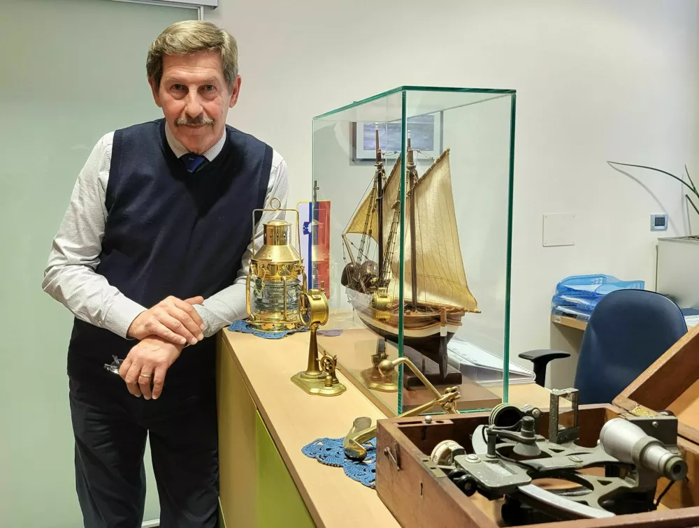 vladimir vladović preiskovalec pomorskih nesreč / Foto: Katja Gle&scaron;čič 