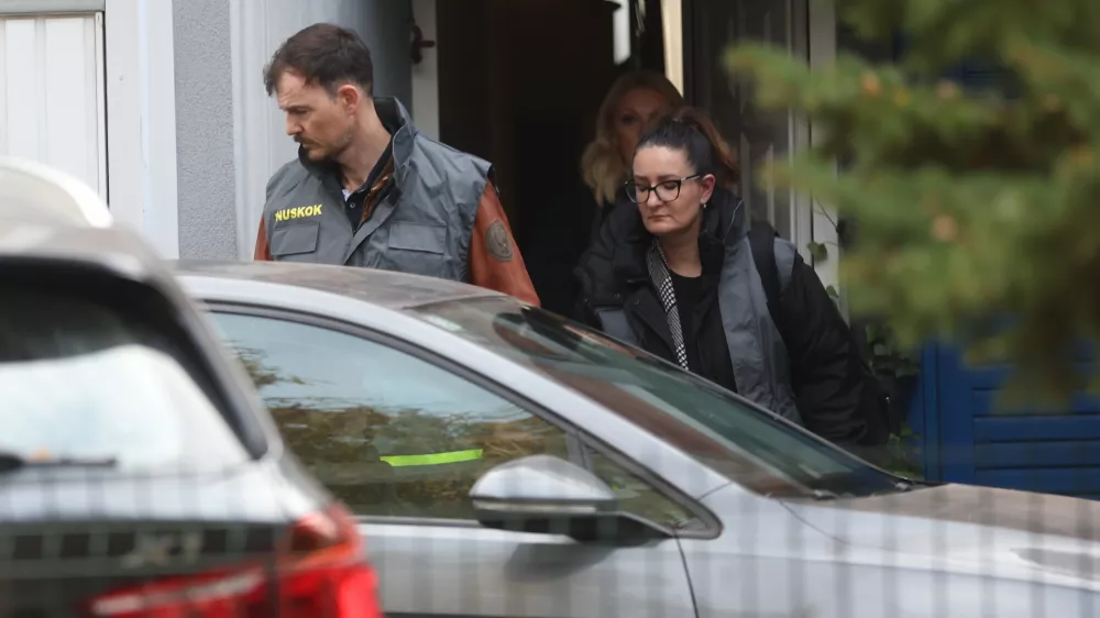Vilija Bero&scaron;a so odpeljali na zasli&scaron;anje na policijo. Foto: Pixsell
