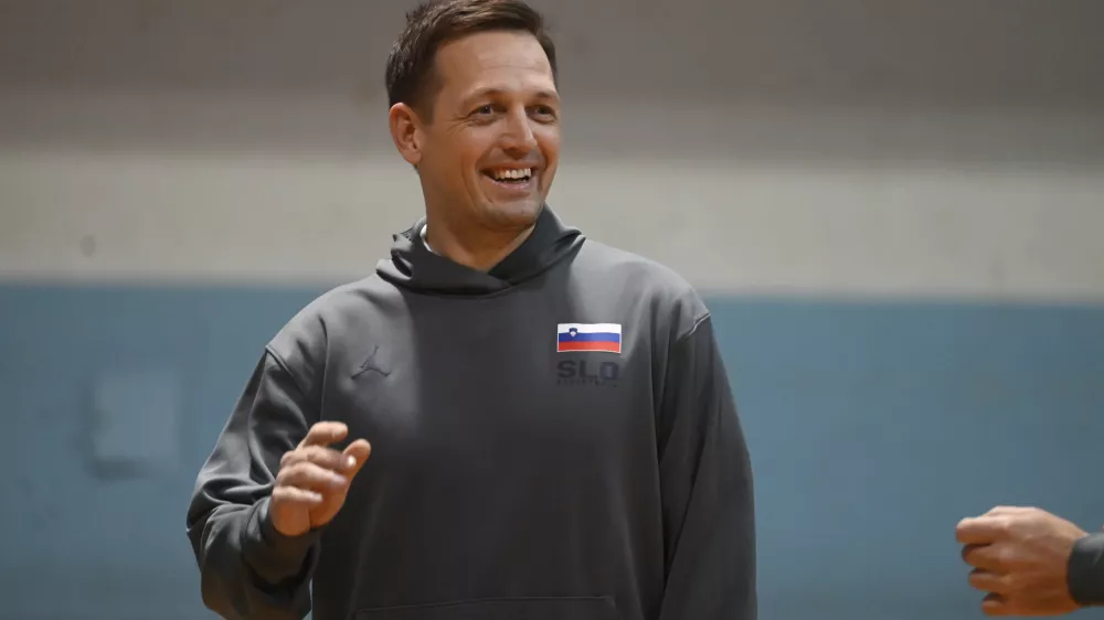 Aleksander Sekulić, selektor ko&scaron;arkarske reprezentance- 08.11.2022 &ndash; slovenska ko&scaron;arkarska reprezentanca - trening - priprave na novi dve kvalifikacijski tekmi z Izraelci in Nemci za svetovno prvenstvo leta 2023 //FOTO: Nik Erik Neubauer