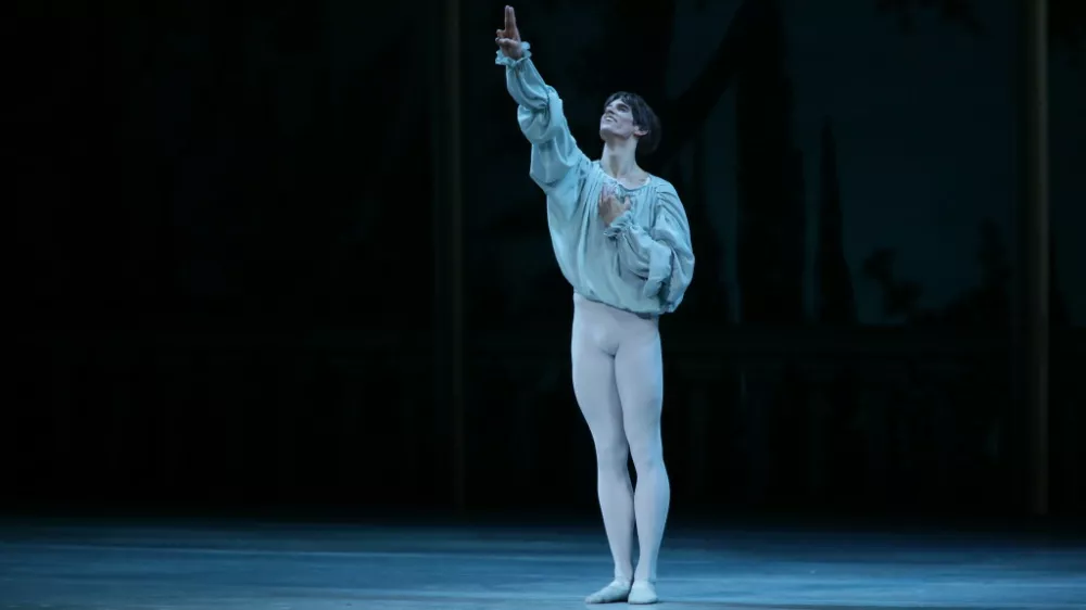 Vladimir &Scaron;kljarov je z baletom Romeo in Julija gostoval tudi v Ljubljani. Foto: Ljubljana festival