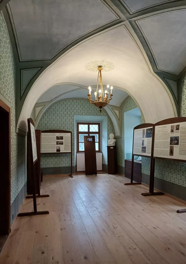 Dvorec Visoko, Tavčarjeva soba / Foto: Nata&scaron;a Bucik Ozebek