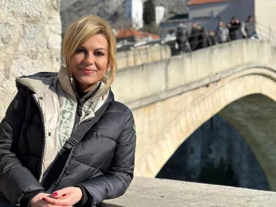 Kolinda Grabar Kitarović pravi, da obstajajo določena pričakovanja, kako bi se morali vesti mo&scaron;ki in kako ženske. F instagram