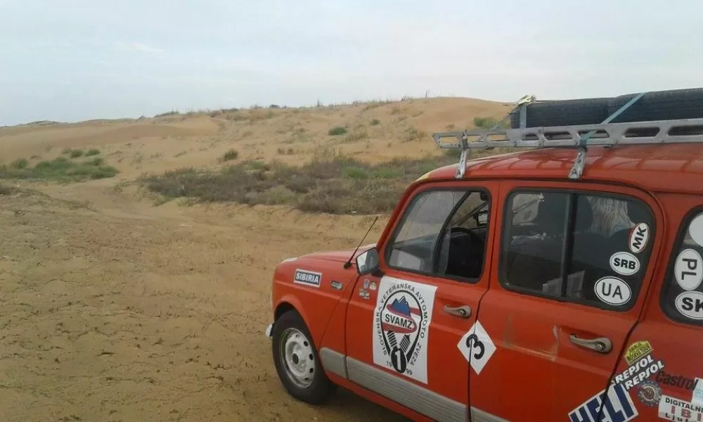 Na jugu Rusije, v Čečeniji, je preživel pravi pe&scaron;čeni vihar. / Foto: Osebni Arhiv Francija &Scaron;krjanca