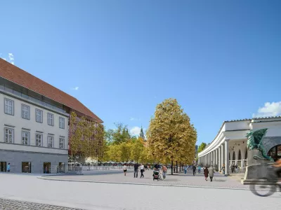 Predstavitev novega izgleda - ljubljanska tržnicaParkirna hi&scaron;a pod tržnico