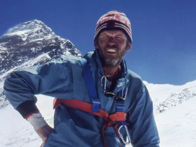 Tone &Scaron;karja na zahodni rami Everesta 1979 / Foto: Arhiv Toneta &Scaron;karje 