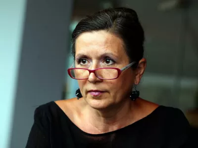 Vesna Vuk Godina, socialna antropologinja / Foto: Tadej Regent,