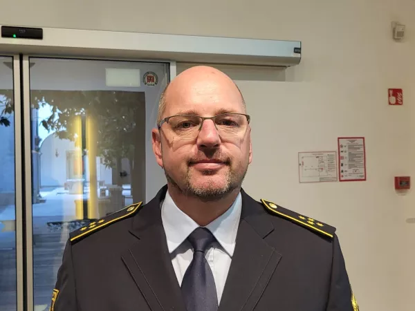 Andrej Sever, policijska uprava Koper / Foto: Katja Gle&scaron;čič 