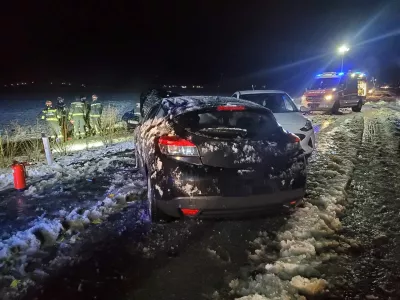 Prometna nesreča pri Meng&scaron;u.