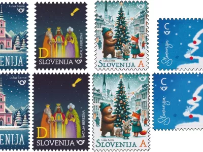 &Scaron;tiri nove vo&scaron;čilne znamke so iz&scaron;le v dveh inačicah, manj&scaron;i (v polah po 50) in večji (v zvežčkih 12-ih).