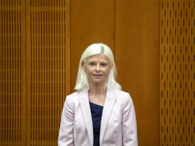 Ksenija Klampfer, kandidatka za ministrico za delo, družino, socialne zadeve in enake možnost - 06.09.2018 - Odbor DZ za delo, družino, socialne zadeve in invalide - predstavitev Ksenije Klampfer, kandidatke za ministrico za delo, družino, socialne zadeve in enake možnost - zasli&scaron;anje ministrskih kandidatov za vlado Marjana &Scaron;arca - //FOTO: Matjaž Ru&scaron;t